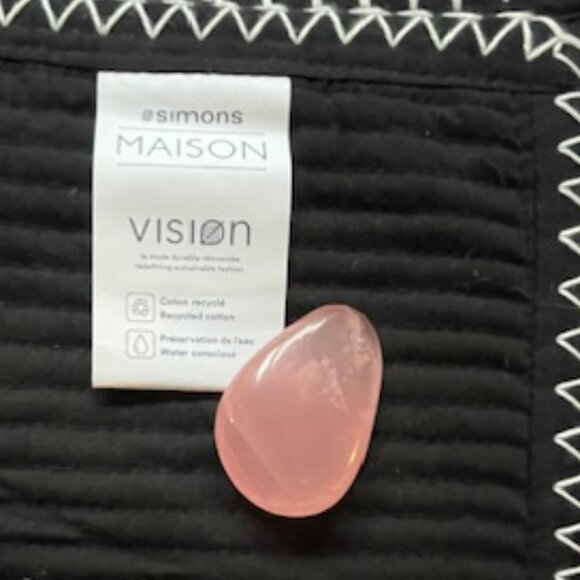 SIMONS Quilted Stripe Recycled Cotton Placemat set of 4 - Picture 3 of 5